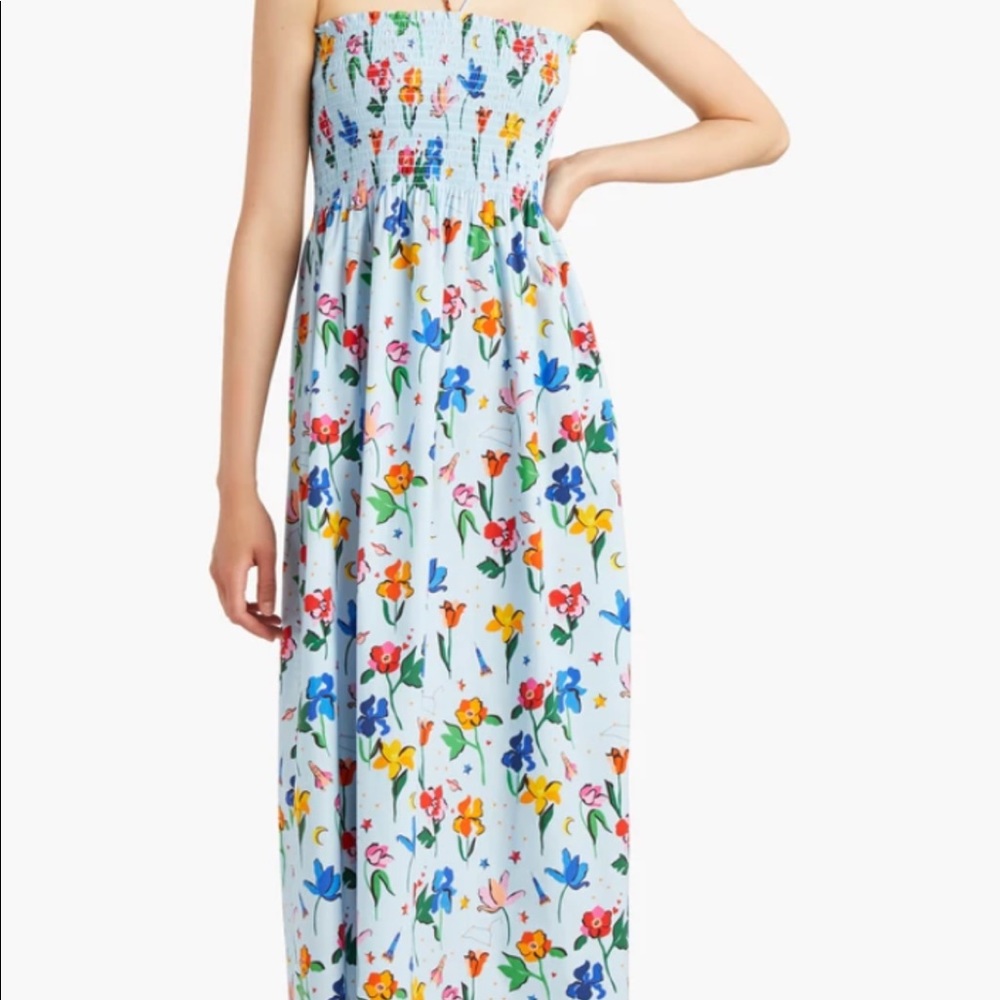 Hill House Home Lucy Nap Dress in Light Blue Space